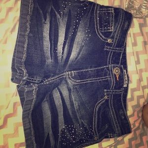 jean shorts